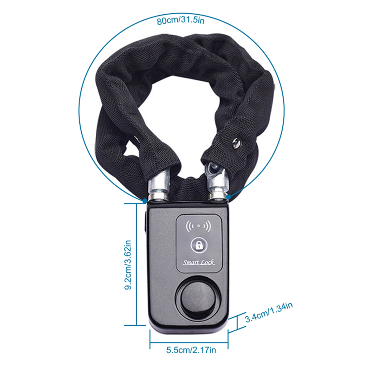 Security Chain Door - Lucchetto Intelligente Bluetooth Senza Chiave per