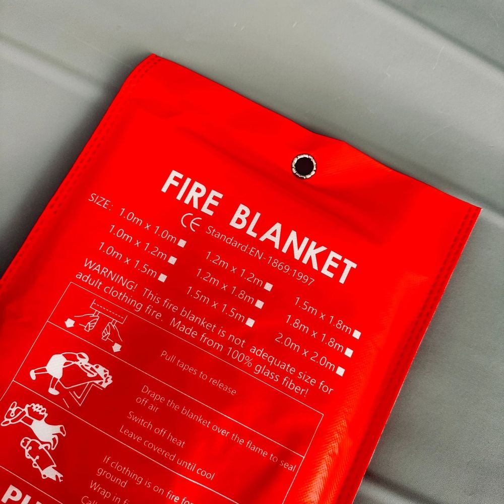 Fire Blanket Kitchen - Coperta Antifuoco di Emergenza per la