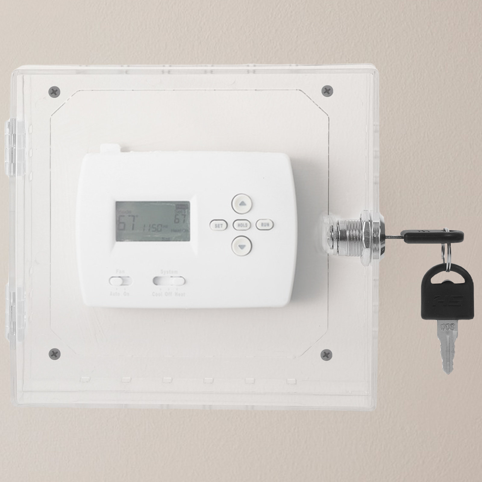 Lockbox Key Secure - Coperchio di Sicurezza per Termostato in