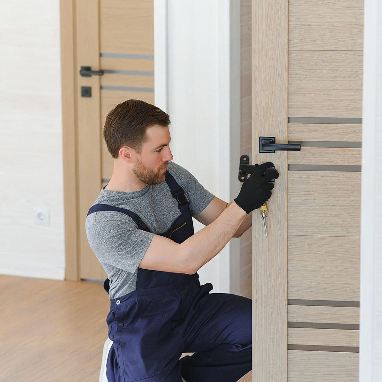 Door Stop Alarm - Allarme Portatile per Porta, Blocco di