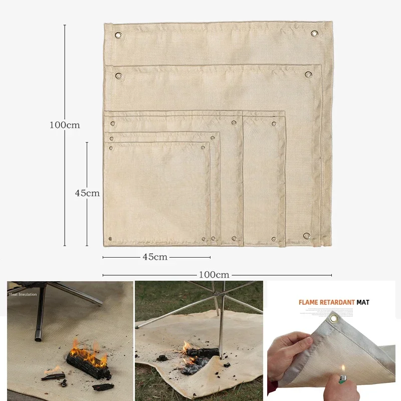 Fire Blanket Kitchen - Nuovo campeggio esterno panno ignifugo picnic