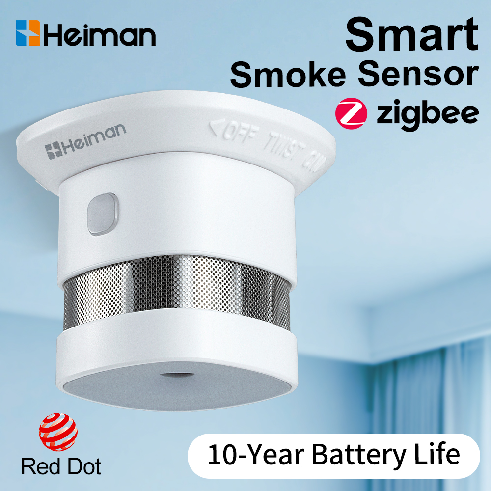 Smoke Detector Interconnected - Rilevatore di fumo HEIMAN Zigbee –