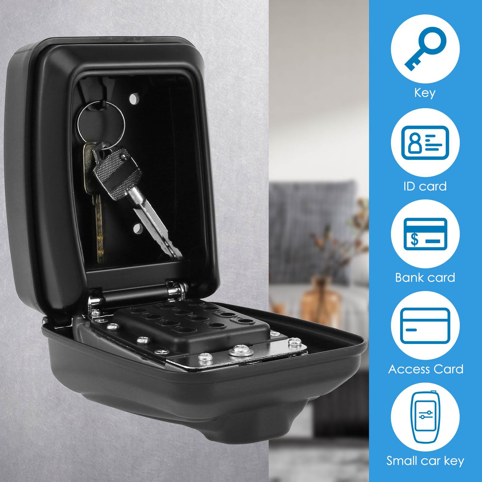 Cassetta di sicurezza per chia - Lockbox Key Secure recensione e prezzo