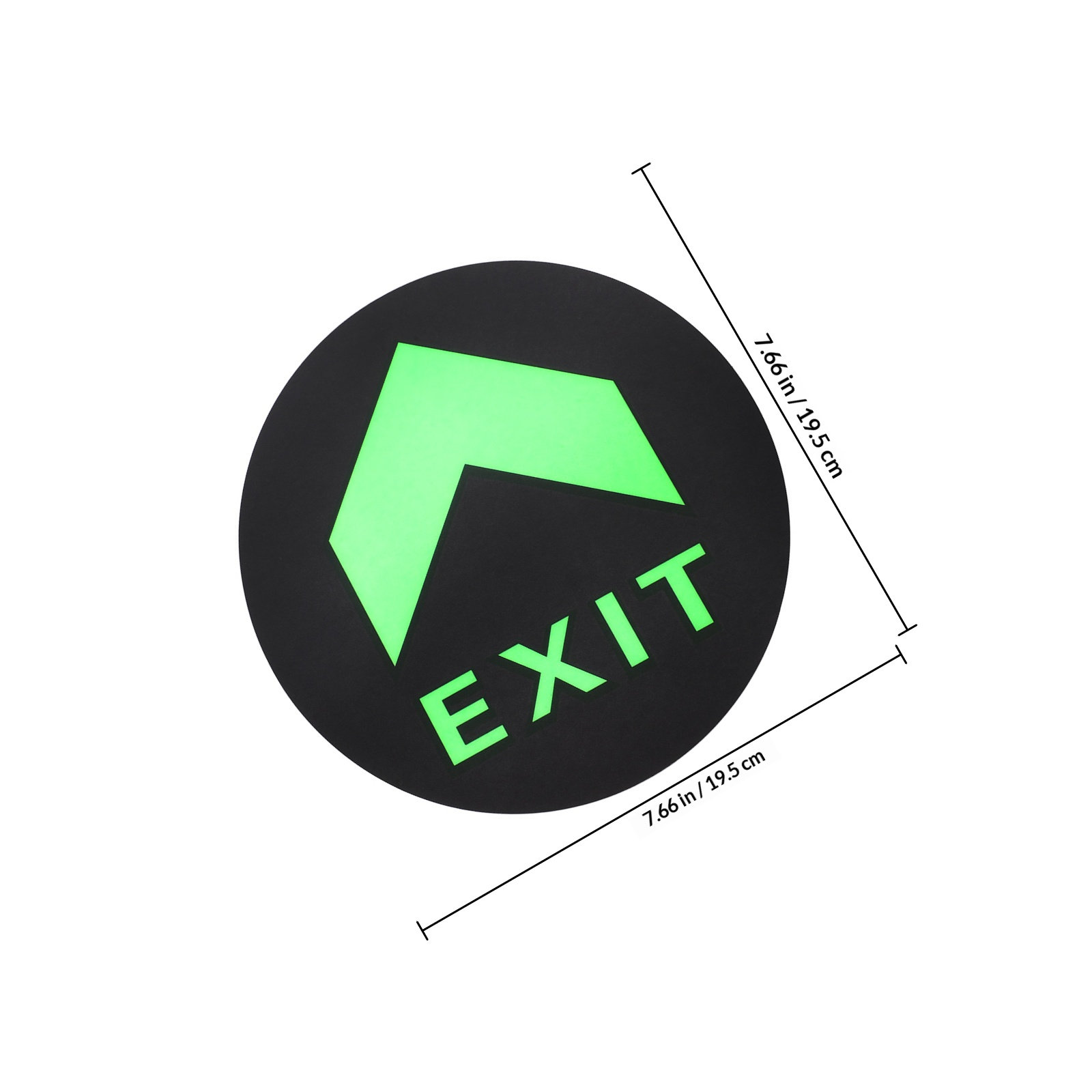 5 Pezzi Adesivi Luminosi Nottu - Emergency Exit Sign recensione e prezzo