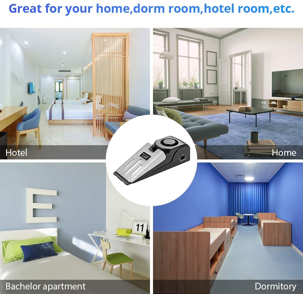 1Pc Fermaporta Allarme Portati - Door Stop Alarm recensione e prezzo