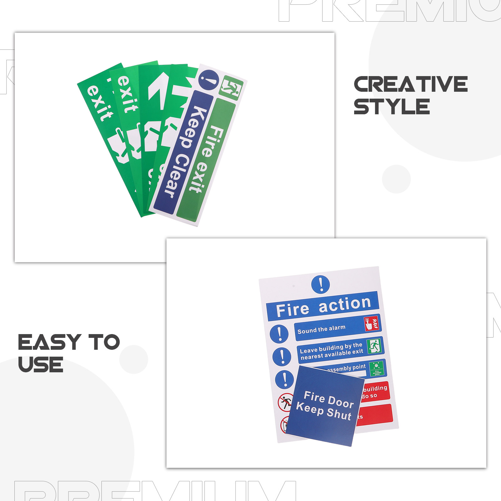 21 Pezzi di Segnaletica di Eme - Emergency Exit Sign recensione e prezzo