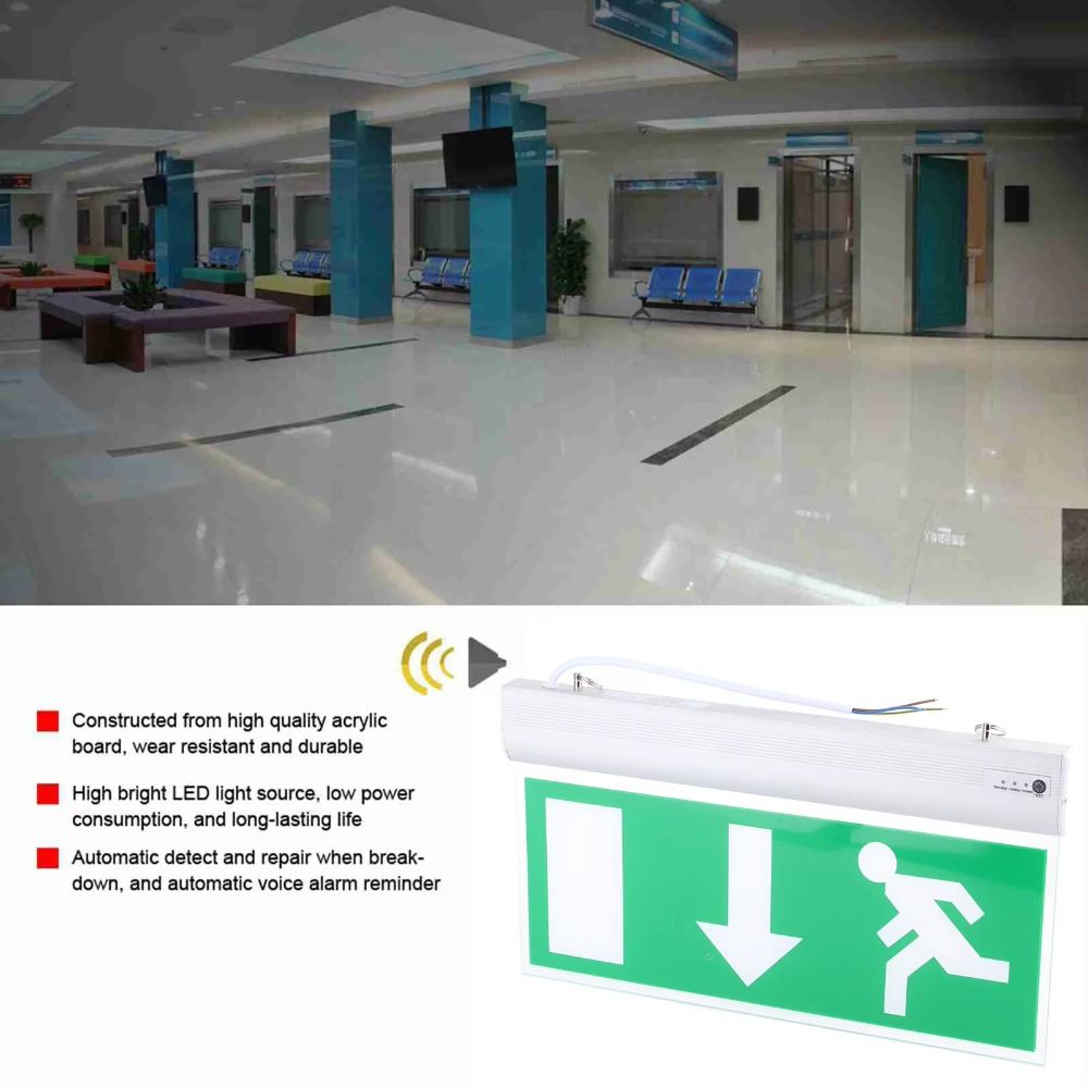 Lampada LED Commerciale di Eme - Emergency Exit Sign recensione e prezzo